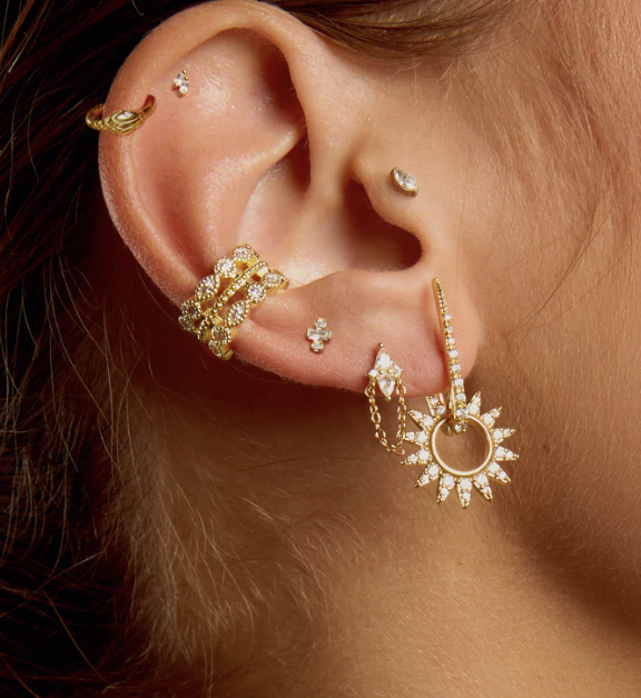 BOUCLE D'OREILLE - SUNSET - MYA BAY   