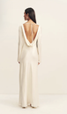 GEORGETTE - Shona Joy - Open back Wedding dress with split - G05 
