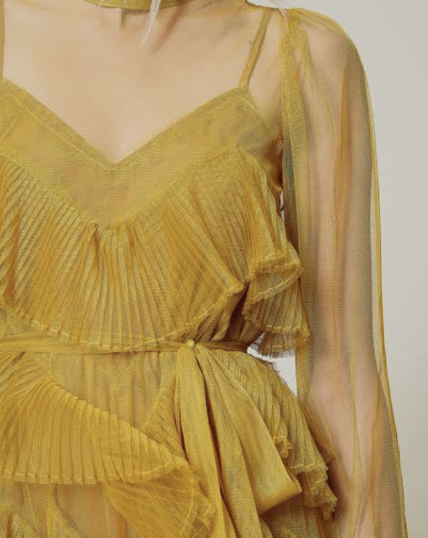 TWIN SET - Robe Midi en tulle - T36 - P0091