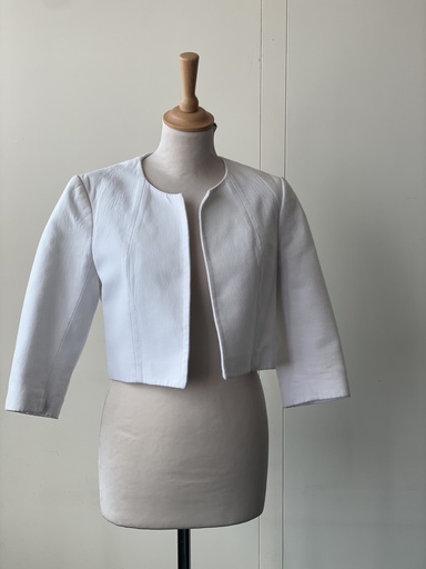 TARA JARMON - Veste  blanche  - C00847
