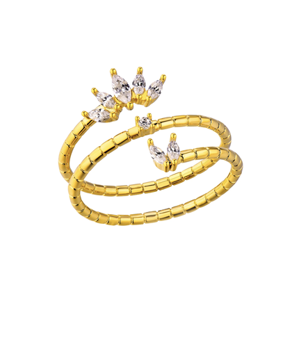 [('à'à&é""è&&ç] BAGUE MAGNOLIA HOOPS - MYA BAY   