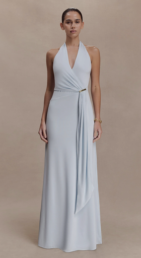 [P0031] MESHKI - Robe Veda Bleu - T40 - P0031