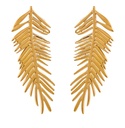 LOC - J.CREW - Bijoux - Boucle D'oreilles Plume - A1387