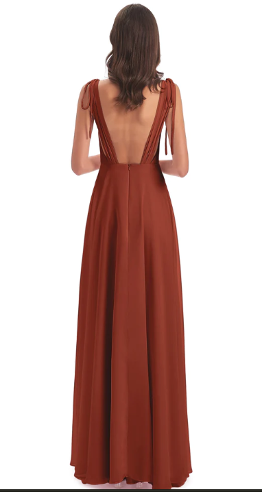 Robe Maxi terracotta - T38 - C03597