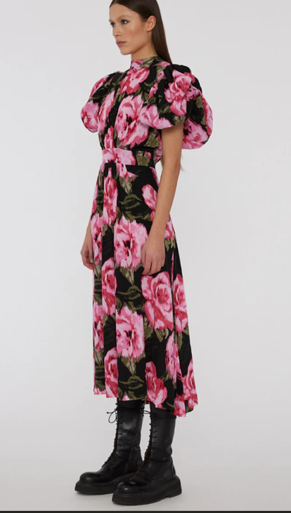 Rotate - Robe Midi fleurie - T40 - C03600