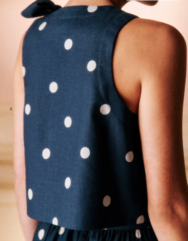 SEZANE - Ensemble bleu marine Haut et Pantalon - C03605