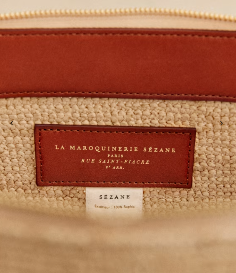 Sac fleurie brodé - A1390