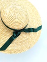 T&O CONCEPT - Chapeau Paille Small Vert - A551