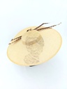 T&O CONCEPT - Chapeau naturel plume bune  - A641