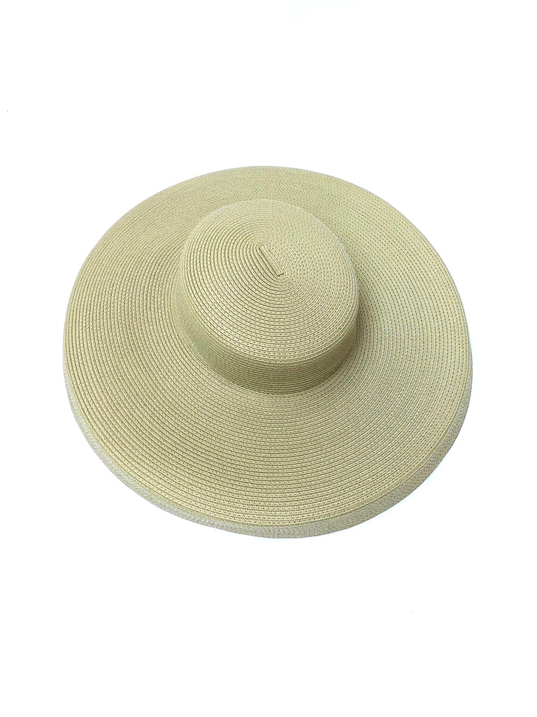 T&O CONCEPT - Chapeau Audrey Hepburn Sauge - A684