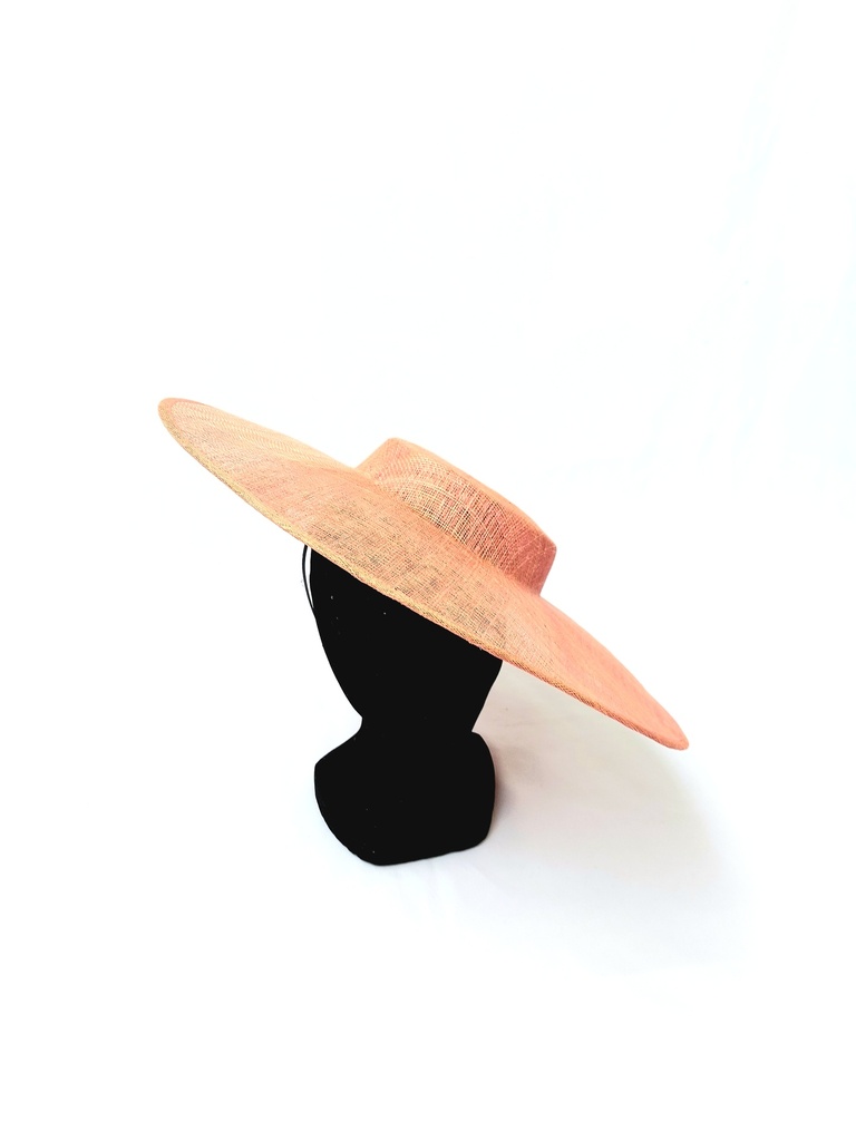 T&O CONCEPT - Chapeau uni vieux rose  - A550