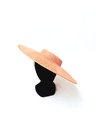 T&O CONCEPT - Chapeau uni vieux rose  - A550