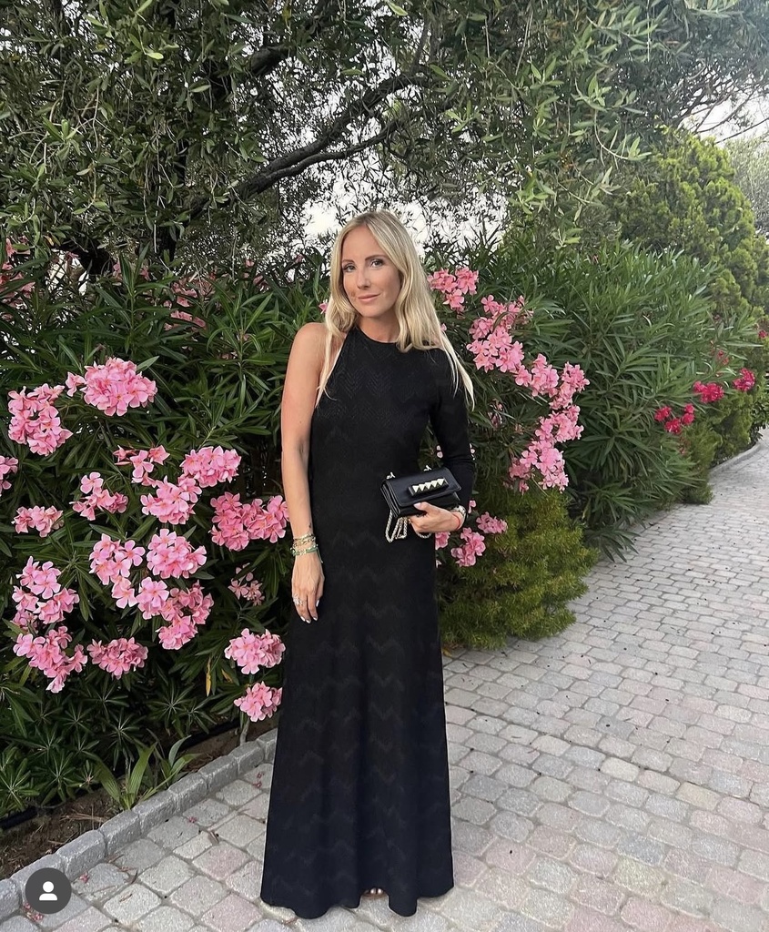 MISSONI Robe unimanche longue noire - 1354