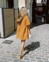 SEZANE Nicole Dress jaune moutarde - 1249