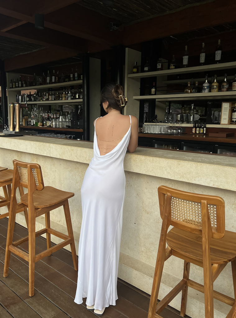 RAT&BOA Ophelia Dress White - 1179