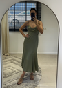 REFORMATION  - Robe verte sauge - Collection Milky - 1426