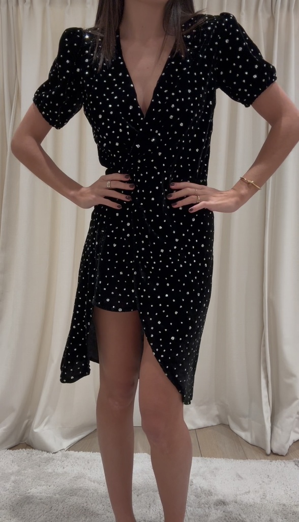 The Kooples - velour & paillettes - C01121