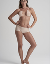 BYE BRA - Adhésifs Pads – Beige & Cache-tétons Satinés - (D-F)