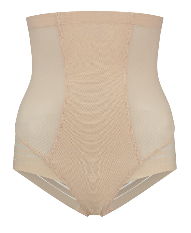 BYE BRA - Powermesh Culotte Taille Haute - XXL