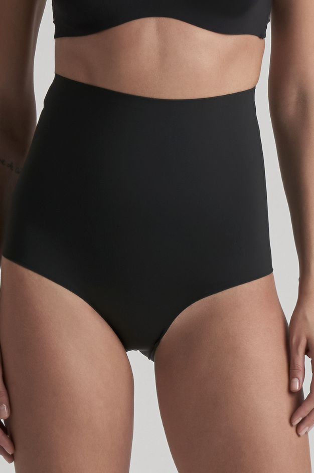 Culotte taille haute sculptant - Noir - Strong - Bye Bra- XXL 