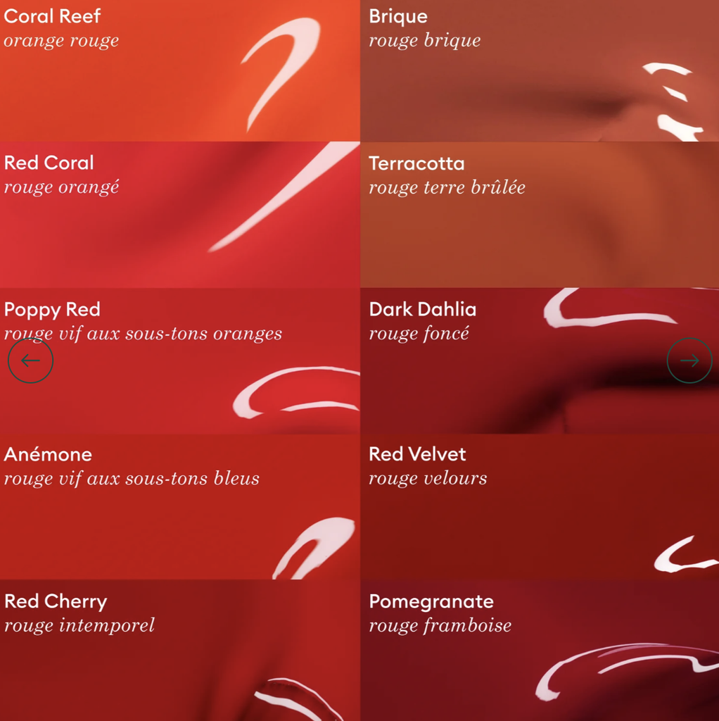 Vernis Semi-Permanent Green Flash - RED VELVET - Manucurist