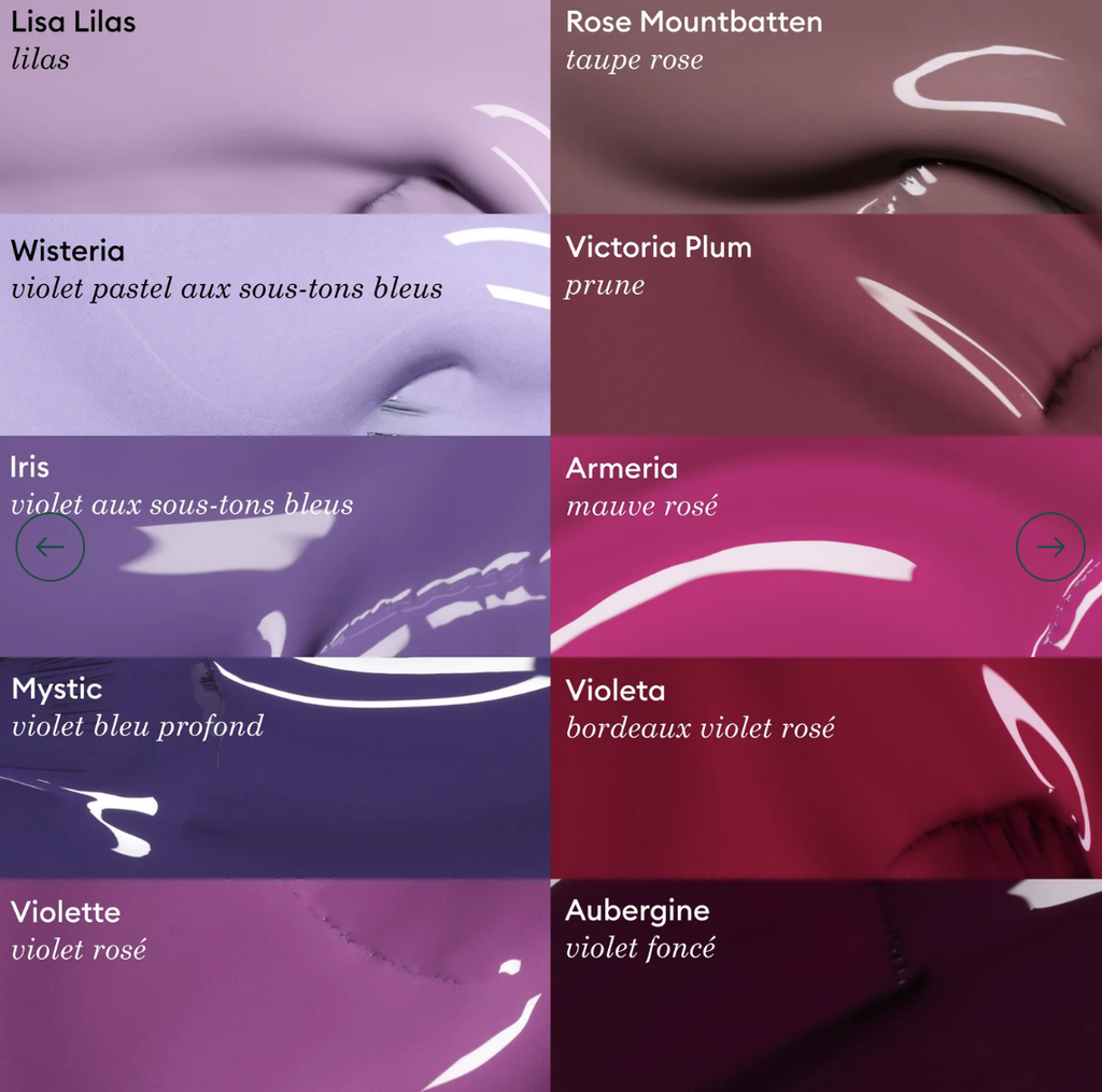 Vernis semi-permanent Green Flash - VIOLETTE - Manucurist