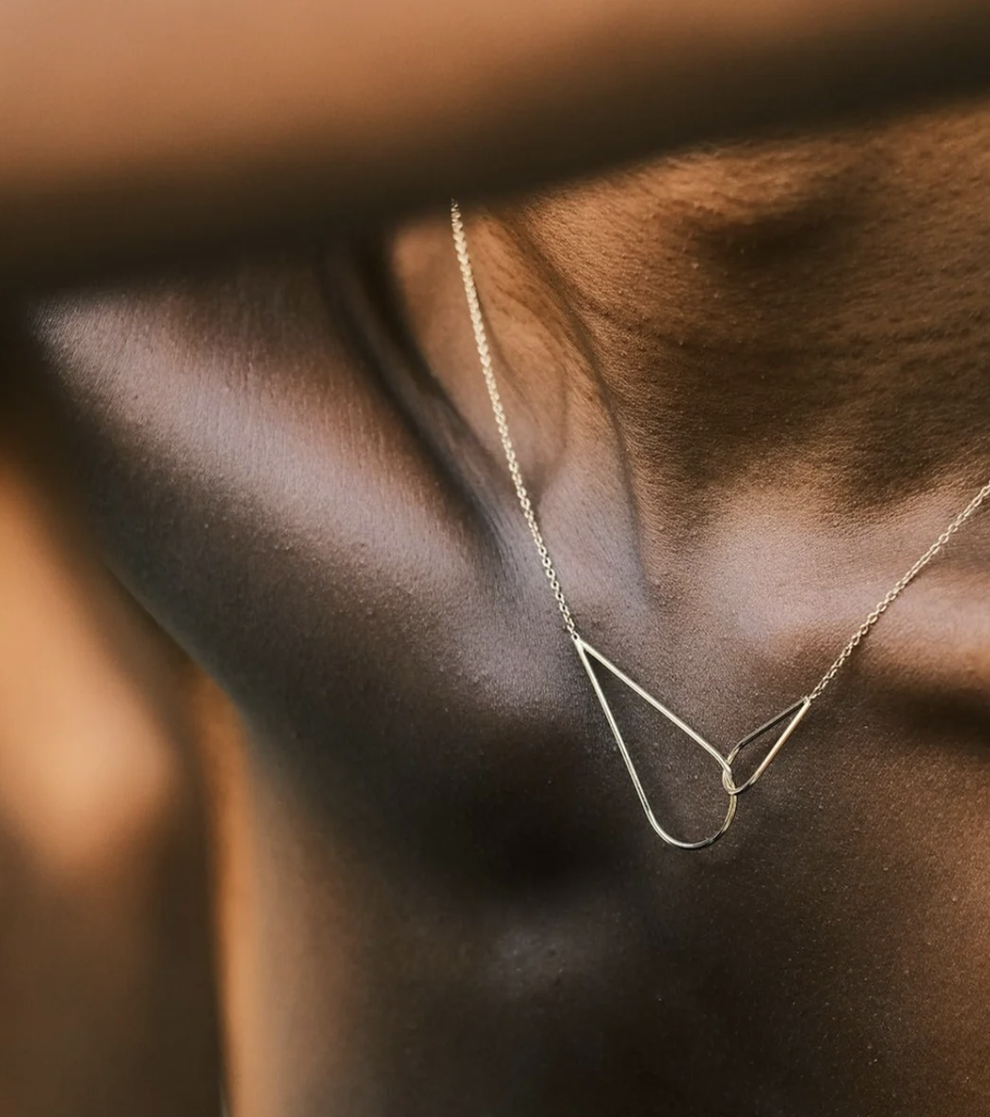 Aurore Havenne - Collier Raindrops Argent (copie)