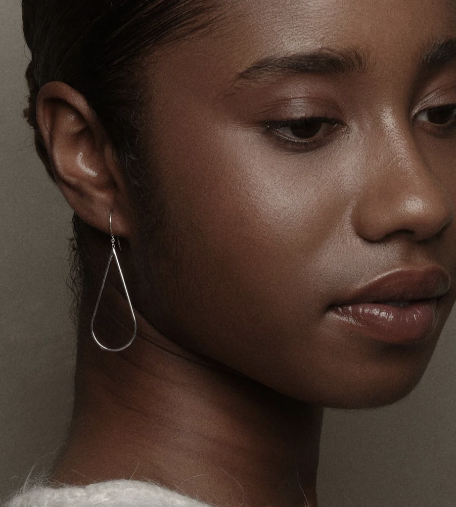 Aurore Havenne - Boucles d'oreille Raindrops Silver