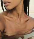 Aurore Havenne - Collier Trinity Vermeil