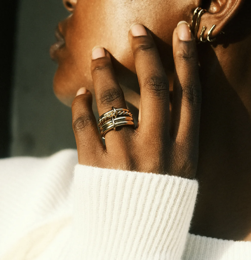 Aurore Havenne - Bague Billie Vermeil