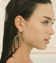 Aurore Havenne - Boucles d'oreille Calista Vermeil 