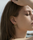 Aurore Havenne - Boucles d'oreille Héméra Vermeil