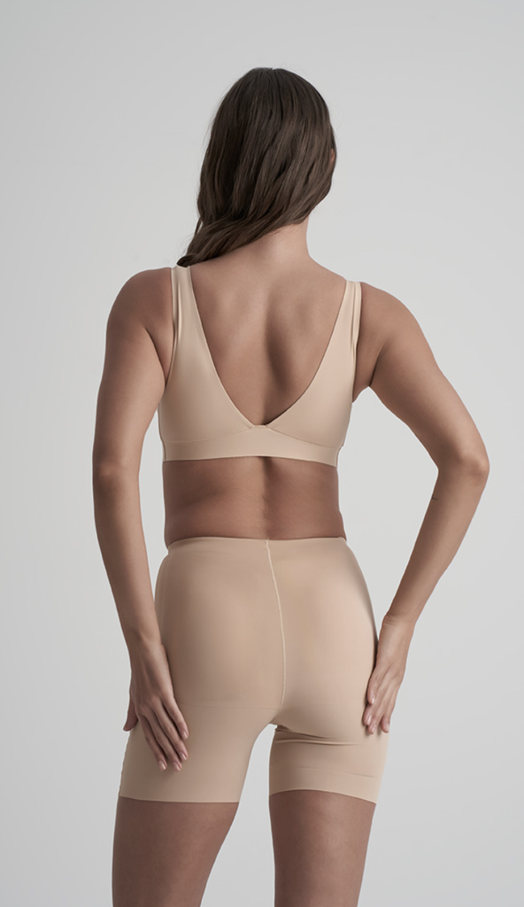 BYE BRA - Gaine Sculptante Taille Haut Short - S