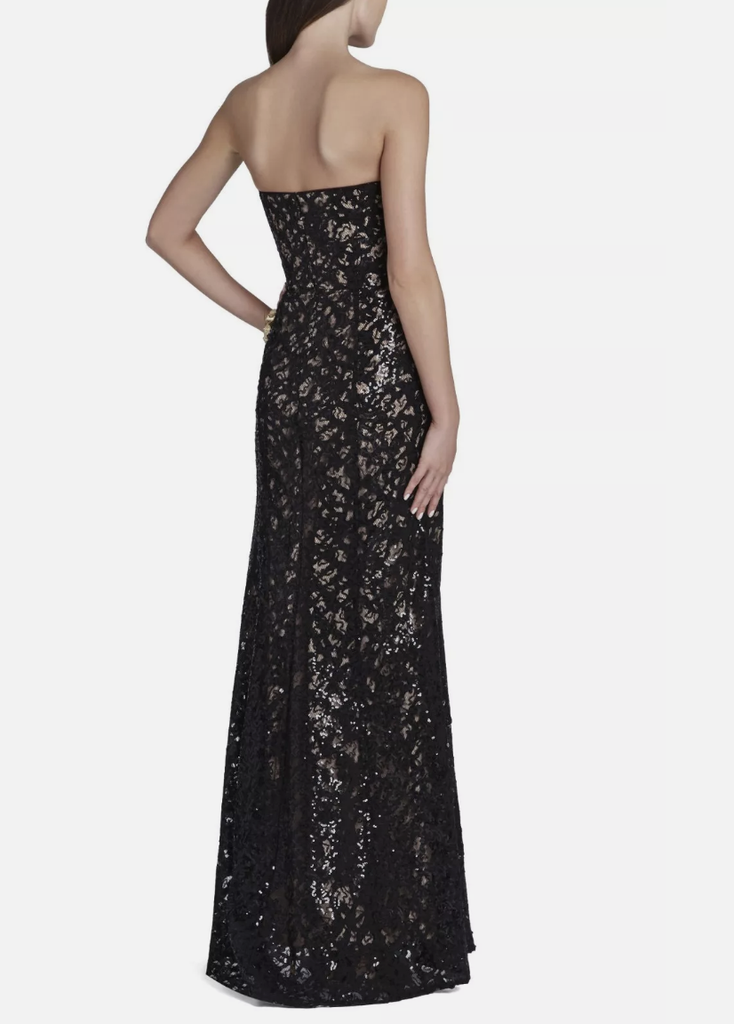 BCBG MAXAZRIA - Robe Bustier Dentelle - C01146