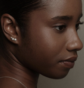 Aurore Havenne - Boucles d'oreille Calliadne Silver  