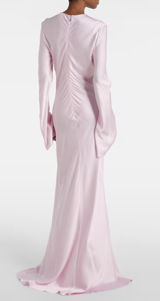 ROTATE - Robe Longue en Satin - T34 - C03217