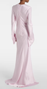 ROTATE - Robe Longue en Satin - T34 - C03217