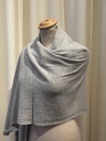 Etole cachemire grise C03157