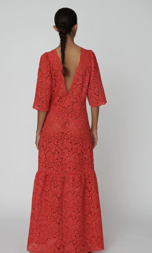 STELLA NOVA - Robe Dentelle Fleurie - C01206