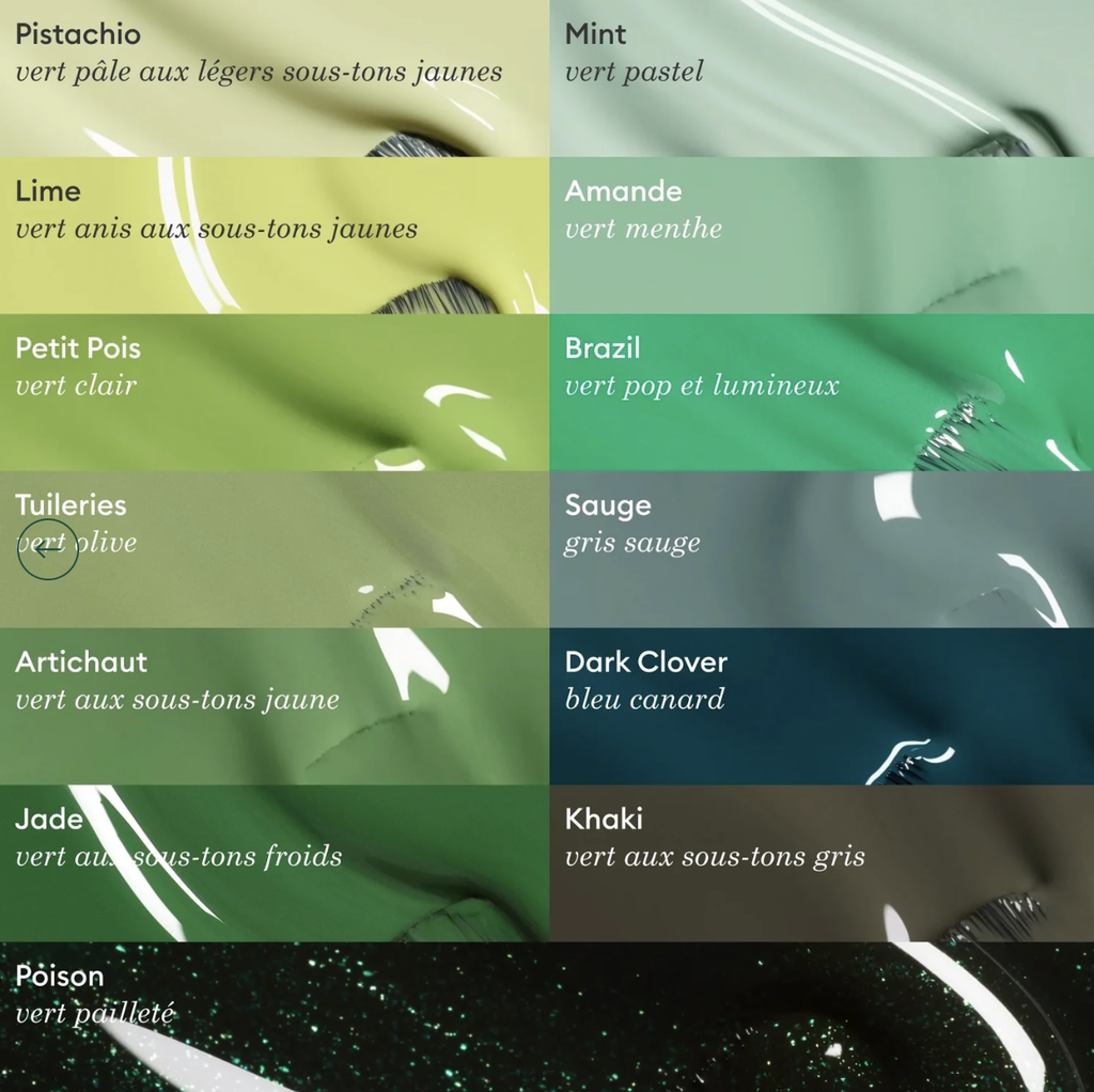Vernis Semi Green Flash - TUILERIES- Manucurist  