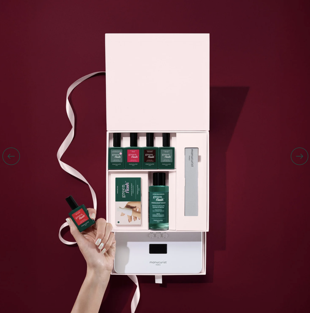 Starter Kit Semi-Permanent Green Flash - Deux Couleurs - Manucurist