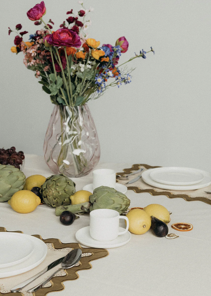 Set de table - beige & navy