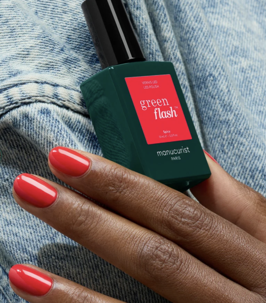 Vernis Semi-Permanent Green Flash - TWEED - Manucurist 