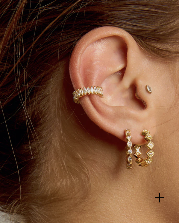 EARCUFF -  PURPLE YAMATO - MYA BAY    