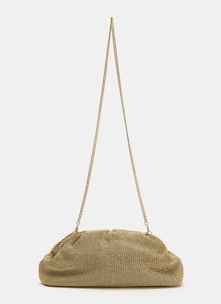 Loc - Sac doré en maille - A362