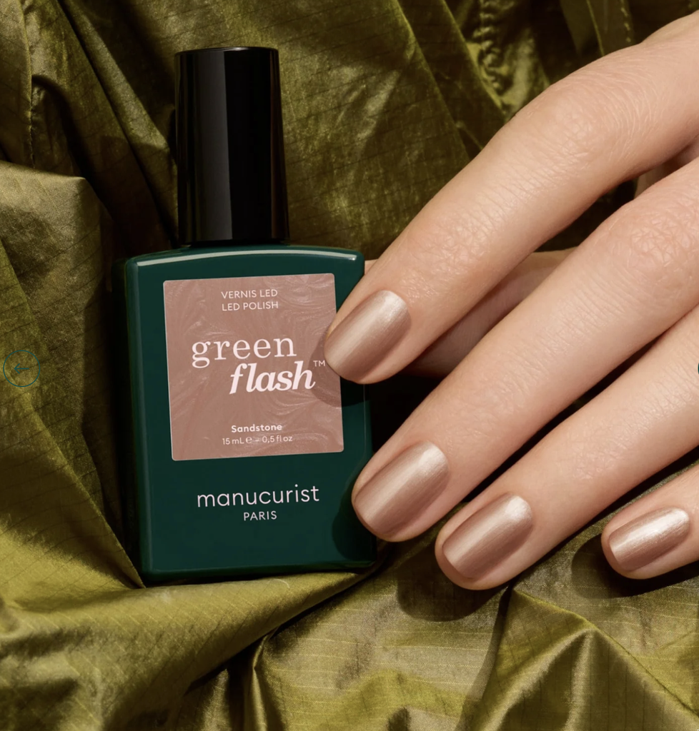 Vernis Green flash - SANDSTONE - Manucurist   