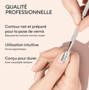 Pousse-cuticules en métal pour ongles  - Outil Ongle - Manucurist  