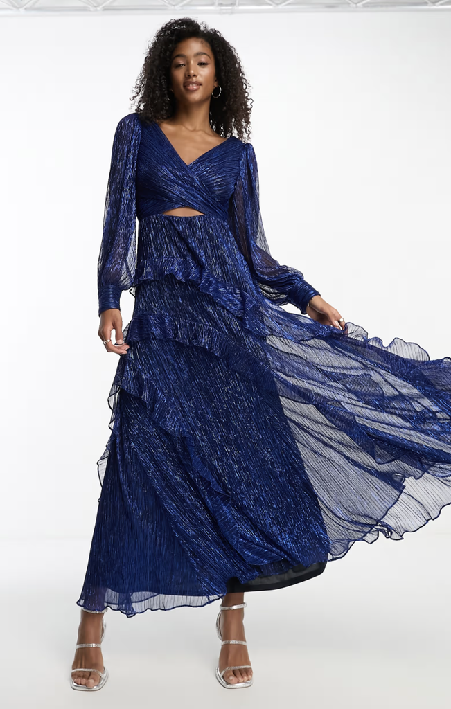 MAJE - Robe Midi Satinée  - P0074
