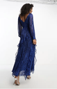 Robe Maxi Bleu  - T36 - P0078
