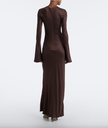 ROTATE - Robe Longue en Satin - T38 - P0078